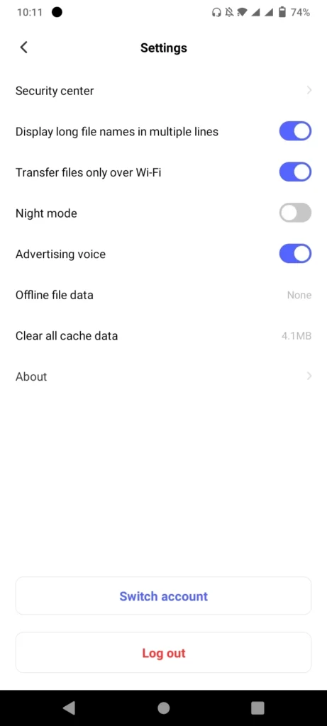 A screenshot of terabox mod apk premium unlocked