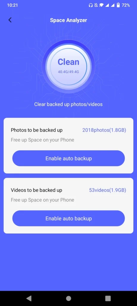 A image screenshot of terabox mod apk